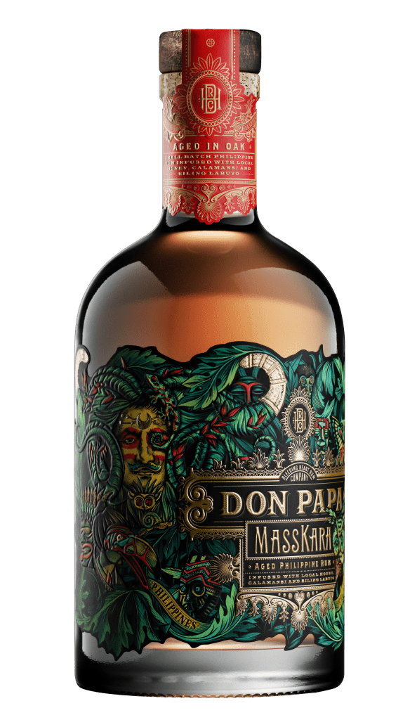 48,95 € Free Shipping  Rum Don Papa Rum Masskara Extra Añejo Philippines  Bottle 75