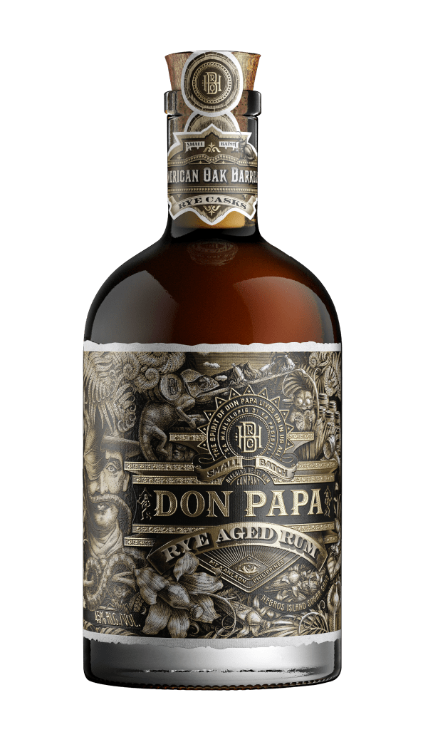 Don Papa Rum 70cl - 40% ABV Dark Aged Sipping Rum: Distilled in  Sugarlandia, Philippines, Expertly Matured in American Oak